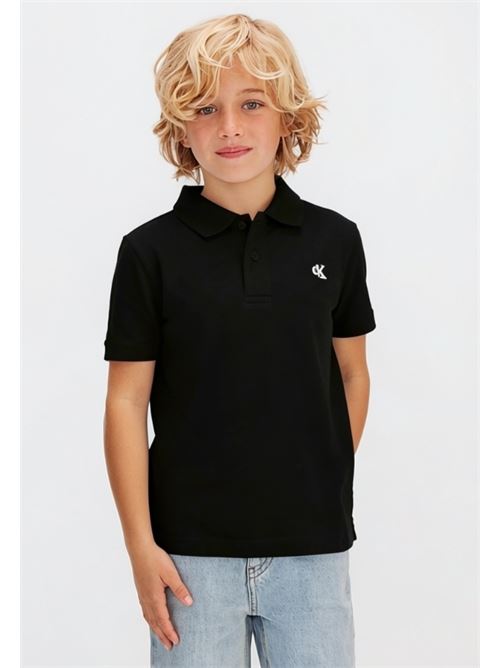 solid polo CALVIN KLEIN JEANS | LVCKSJB29BBEH